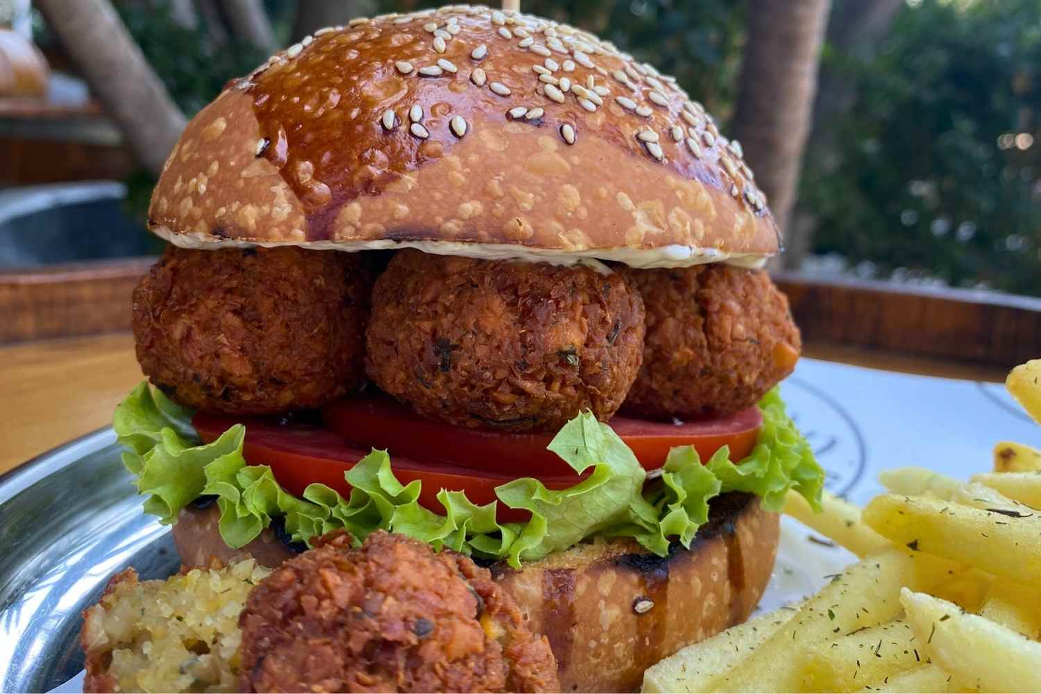 VEJETARYAN BURGER