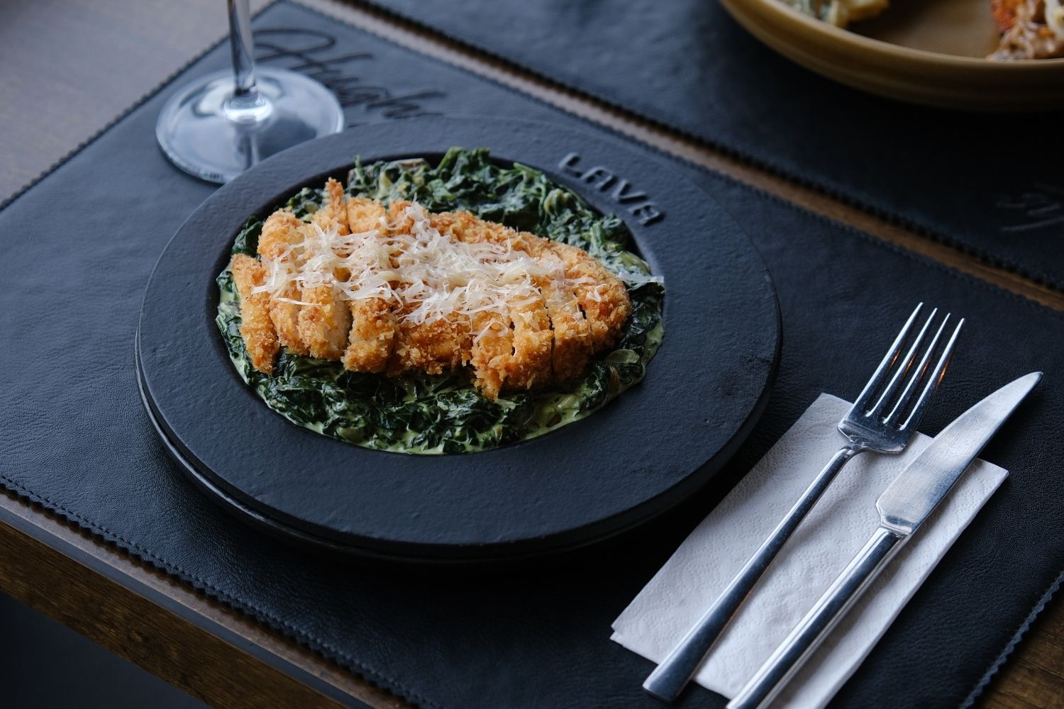 ISPANAKLI PARMESANLI TAVUK